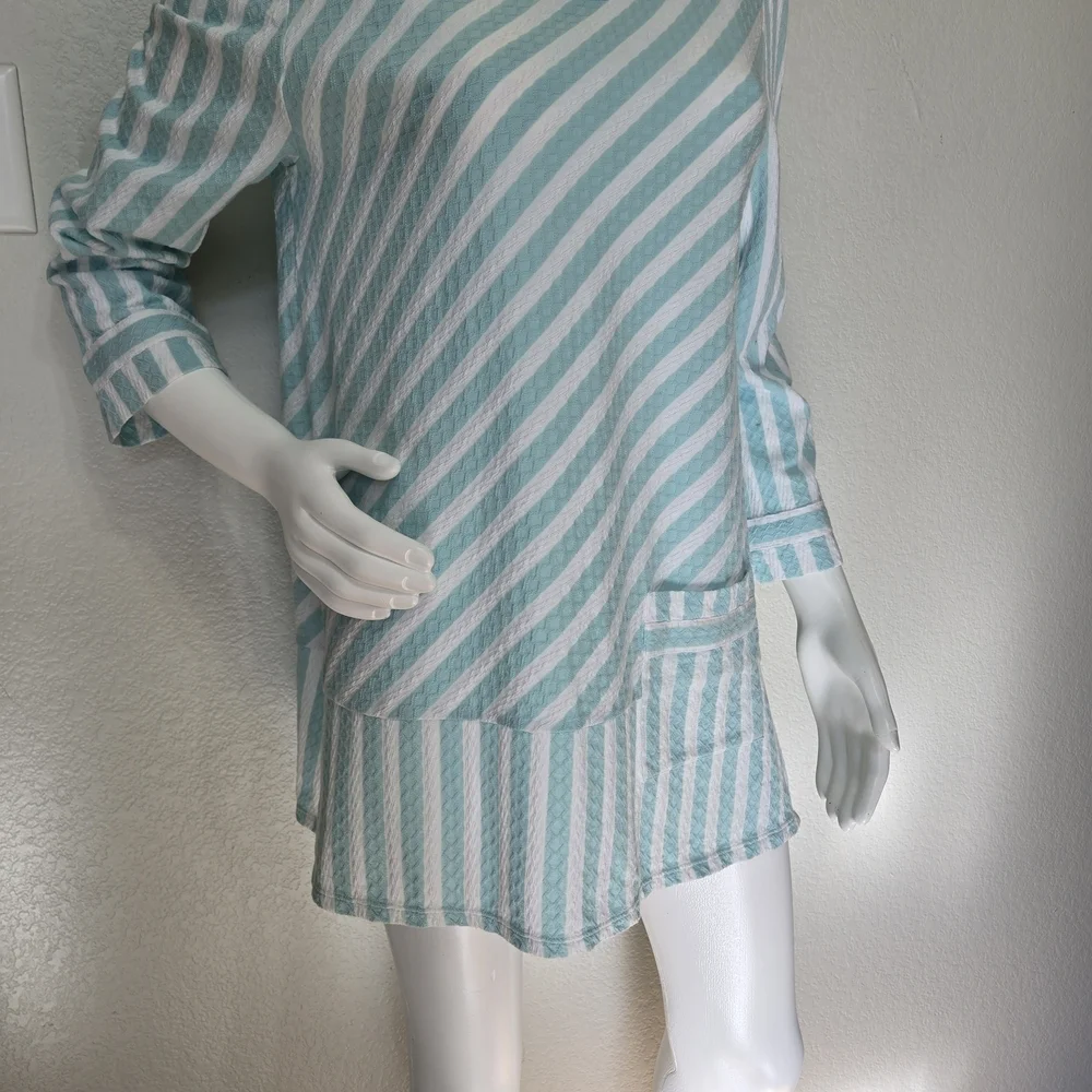 Soft Surroundings Glorieta Striped Tunic Top Size M - Picture 5 of 11